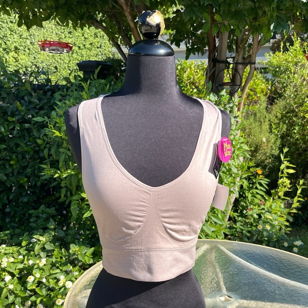 NWT Sofra Racerback Stretch Bra - size Plus